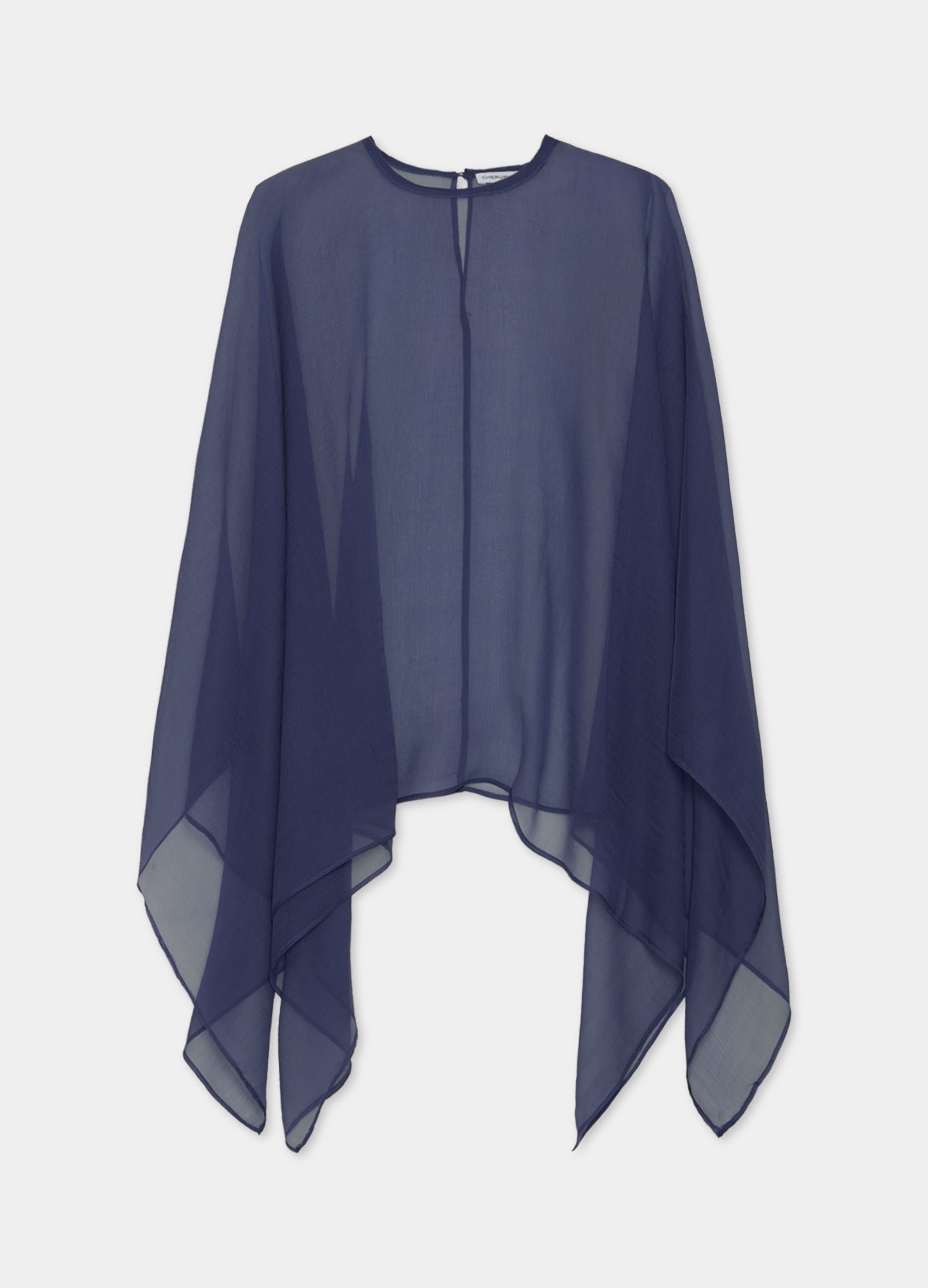 Isolda Natural Silk Cape