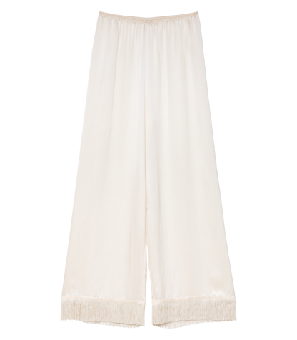 LAVON FRINGE PANT -- CANDLELIGHT