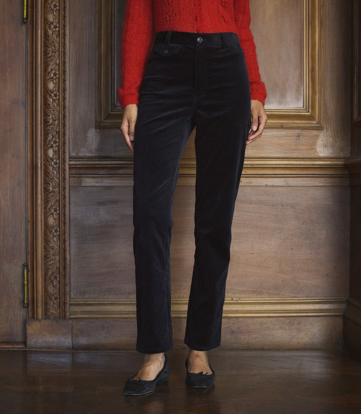 NADINE PANT -- BLACK