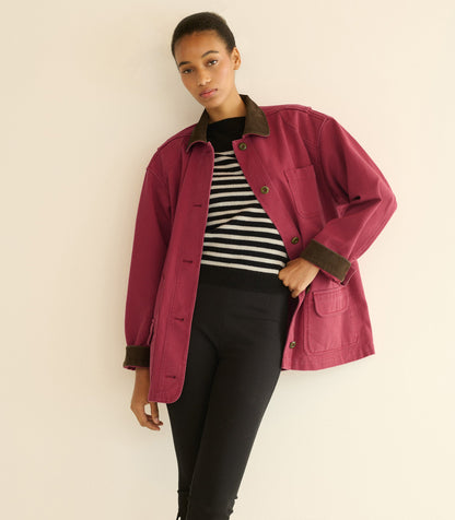 PASCUAL JACKET -- WASHED CRIMSON