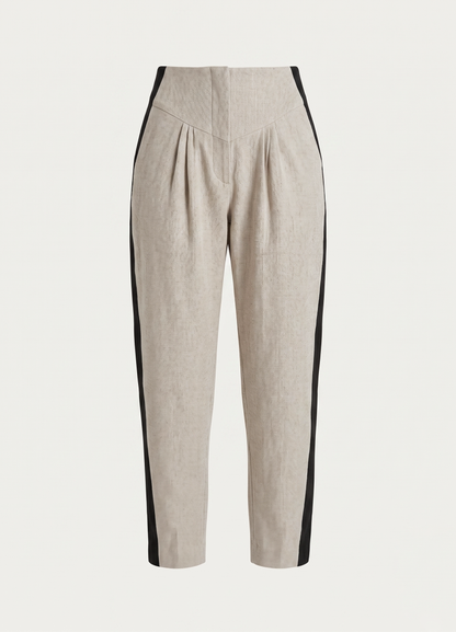 Ivory trousers