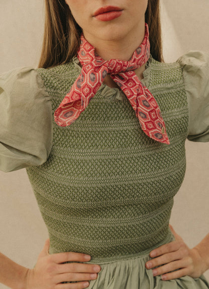 Annie cotton handkerchief